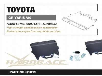Front Lower Skid Plate (Aluminum) 1pc/set for TOYOTA GR YARIS '20-