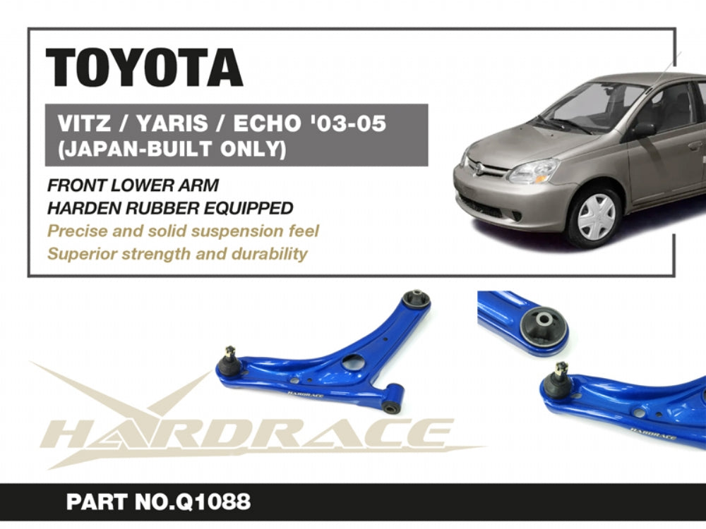 Hardrace Front Lower Arms for Toyota Yaris / Vitz 1st | Eco