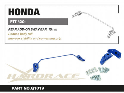 Rear Add-On Sway Bar for Honda Fit / Jazz 4th 2020-Present