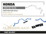 Front Sway Bar 25.4mm for 92-95 Civic | 94-01 Integra