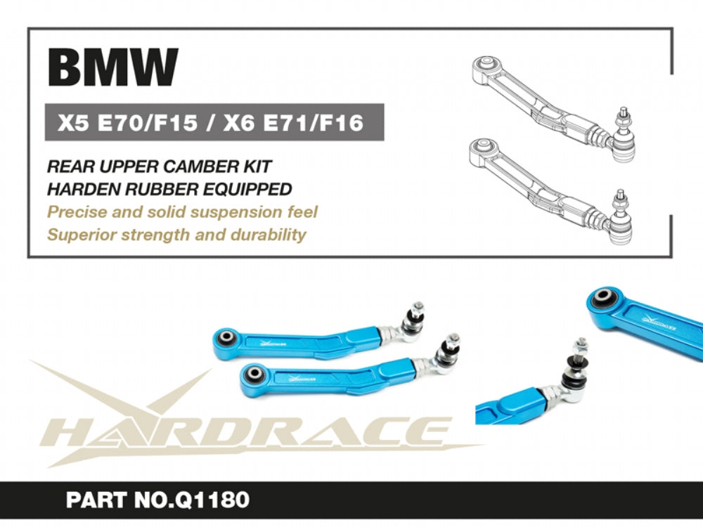 Rear Camber Kit (Harden Rubber) for BMW X5 E70 F16 | X6 E71 F16