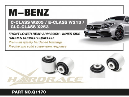 Front Lower Arm Bushings -Inner Side- (Harden Rubber) 2pcs/set for BENZ C-Class W205 AWD | E-Class W213 AWD | GLC X253