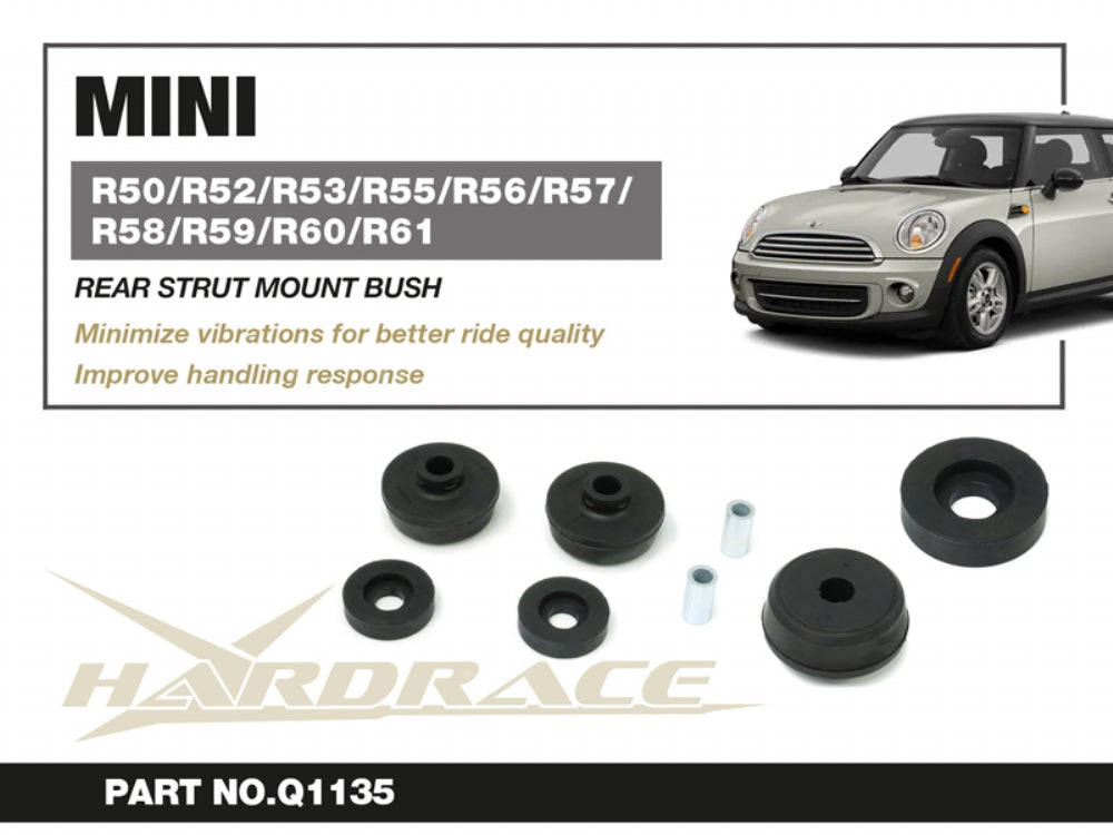 Rear Strut Mount Bushings 6pcs/set for MINI R50/R52/R53/R55/R56/R57/R58/R59/R60/R61