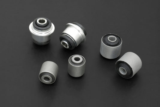 Hardrace Rear Knuckle Bushings Kit (Pillow Ball and Harden Rubber) Connect to Upper Lower Trailing Arms - IS250 IS350 '06-13 | GS '06-11