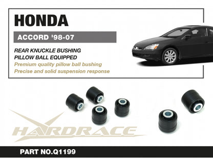 Rear Knuckle Bushings (Pillow Ball) for Acura TSX CL9 | CL YA4 | TL UA6 | Accord 6th 7th 8th