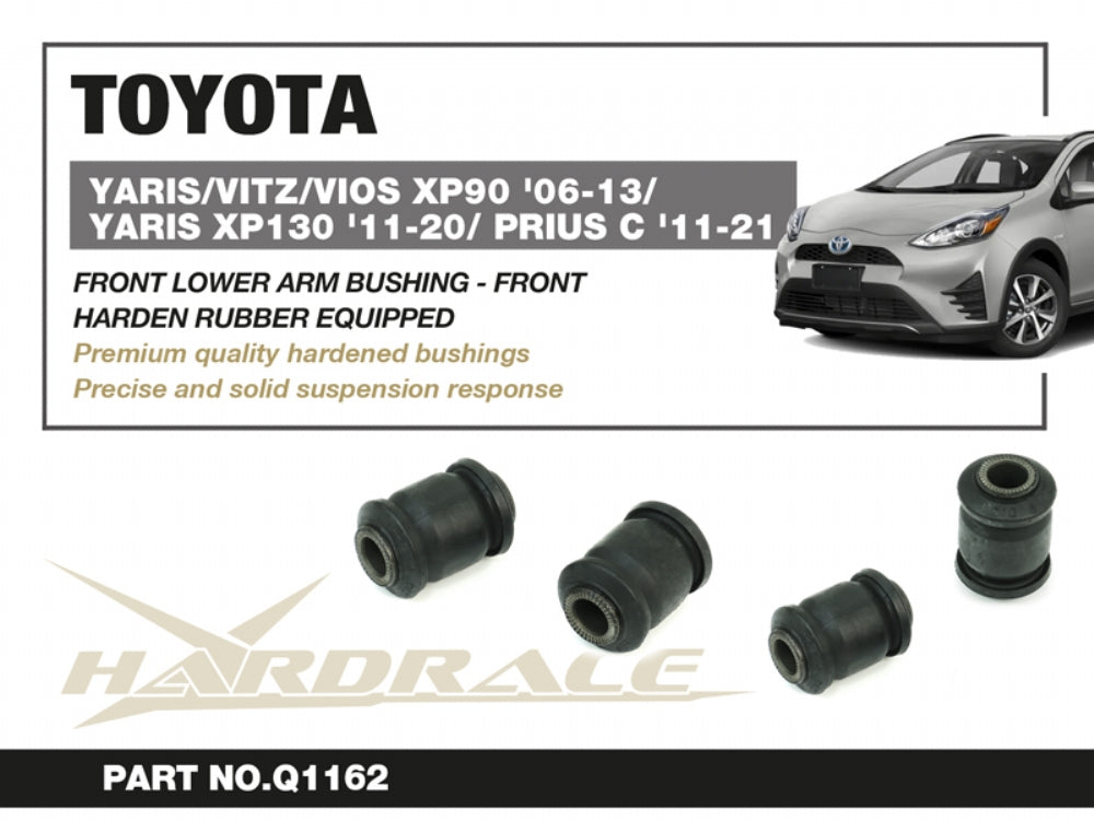 Front Lower Arm Bushing - Front (Harden Rubber) for Vios 2nd | Yaris / Vitz 2nd XP90; 3rd XP130 | Prius C NHP10