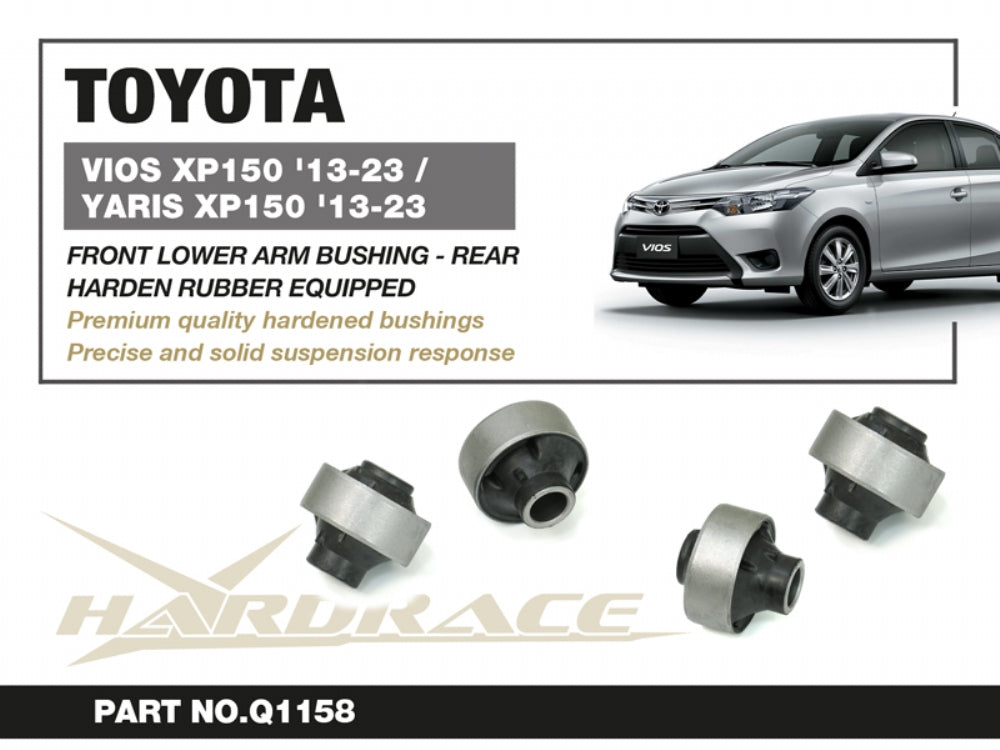 Front Lower Arm Bushing - Rear (Harden Rubber) for Vios 3rd XP150 | Yaris Vitz 3rd XP150