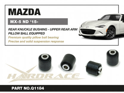 Rear Knuckle Bushing - Connect To Upper Rear Arms for Mazda MX-5 Miata 4th ND