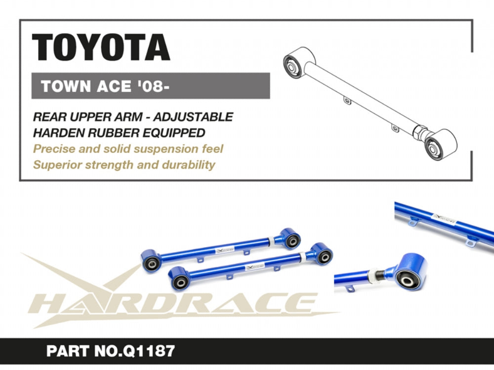 Rear Upper Arms (Harden Rubber) for Toyota Townace / Liteace S400