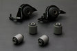 Hardrace Hardrace Front Compliance and Front Lower Arm Bushings 6pcs/set for 92-95 Civic | 94-01 Integra