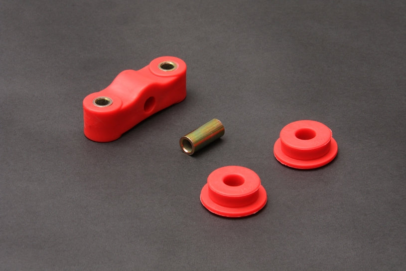 Hardrace Shifter Bushings Red for 88-00 Civic CRX with D-Series Engine SOHC