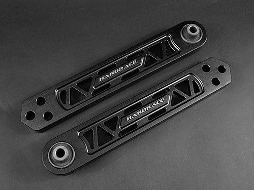 Hardrace Rear Lower Arms Black (Harden Rubber Bushings) 02-05 Civic Si | 01-05 Civic