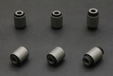 Hardrace S14/15 REAR TOE/TRACTION/CAMBER LINK BUSHING
(HARDEN RUBBER) 6PCS/SET