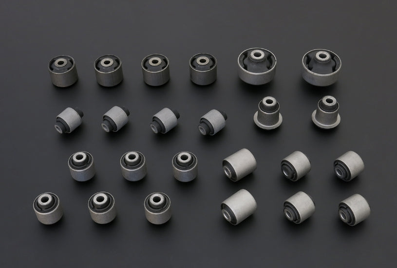 Hardrace Complete Bushing Kit (Harden Rubber) 24 PCS for Accord 03-07 | TSX 04-08 | TL 04-08