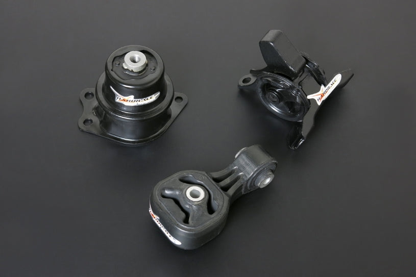 Hardrace HONDA FIT '08-13 AT HARDEN COM.ENGINE MOUNT (STREET TYPE)3PCS/SET