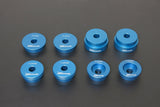 Hardrace NISSAN 350Z/Z33 '02-08 REAR SUBFRAME BUSHING SOLID-ALUMINIUM 8PCS/SET